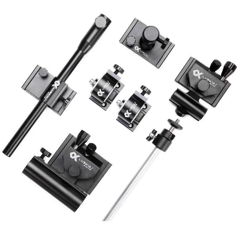 Three sets of general-purpose aluminum alloy plug-in gear gear set for fast-dissemination fishing tanks
